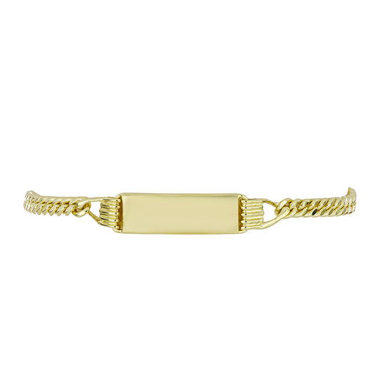 Goldplattiertes Silberarmband