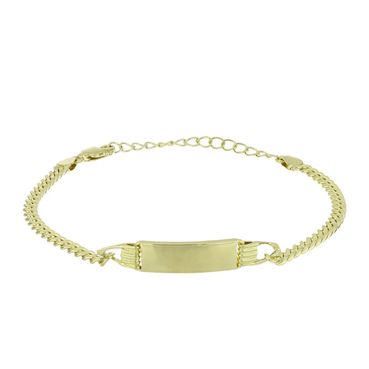 Goldplattiertes Silberarmband