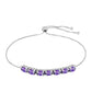 Silberarmband mit marokkanischem Amethyst