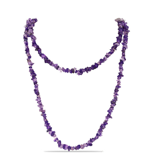 Nugget Halskette mit marokkanischem Amethyst