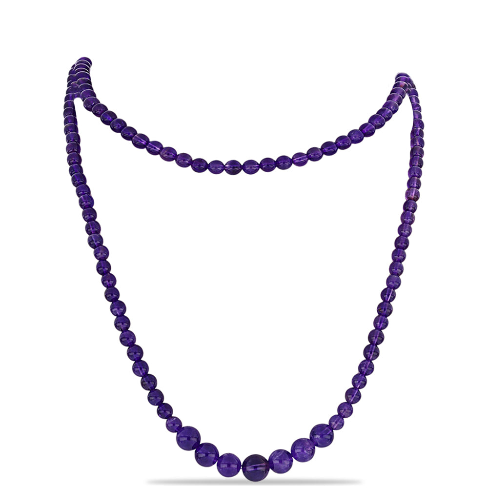 Nugget Halskette mit marokkanischem Amethyst 1 