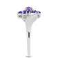 Silberring mit marokkanischem Amethyst