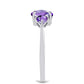 Silberring mit marokkanischem Amethyst