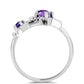 Silberring mit marokkanischem Amethyst