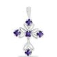 Silberanhänger mit marokkanischem Amethyst