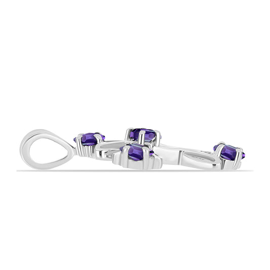 Silberanhänger mit marokkanischem Amethyst