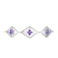Silberarmband mit marokkanischem Amethyst