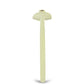 Goldplattierter Silberring mit Champagner-Diamant