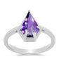 Silberring mit marokkanischem Amethyst