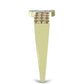 Goldplattierter Silberring mit Champagner-Diamant und weißem Diamant