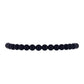 Goldplattiertes Silberarmband mit schwarzem Onyx aus Suwar