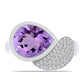 Silberring mit Rose De France Amethyst und weißem Topas