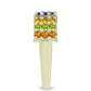 Goldplattierter Silberring mit regenbogenfarbenem Rosebery Saphir