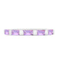 Silberring mit Rose De France Amethyst
