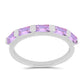 Silberring mit Rose De France Amethyst