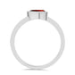 Silberring mit Barton Granat