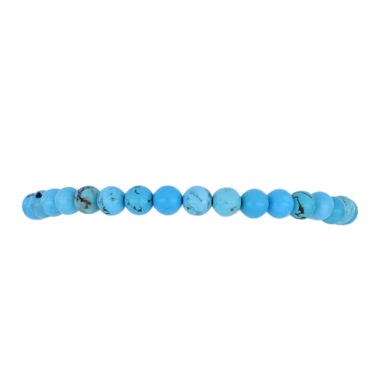 Goldplattiertes Silberarmband mit Dornröschen Türkis