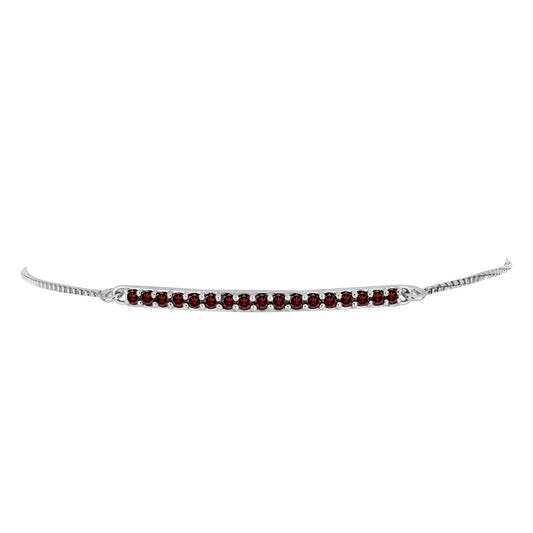 Silberarmband mit Barton Granat