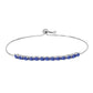 Silberarmband mit Tansanit