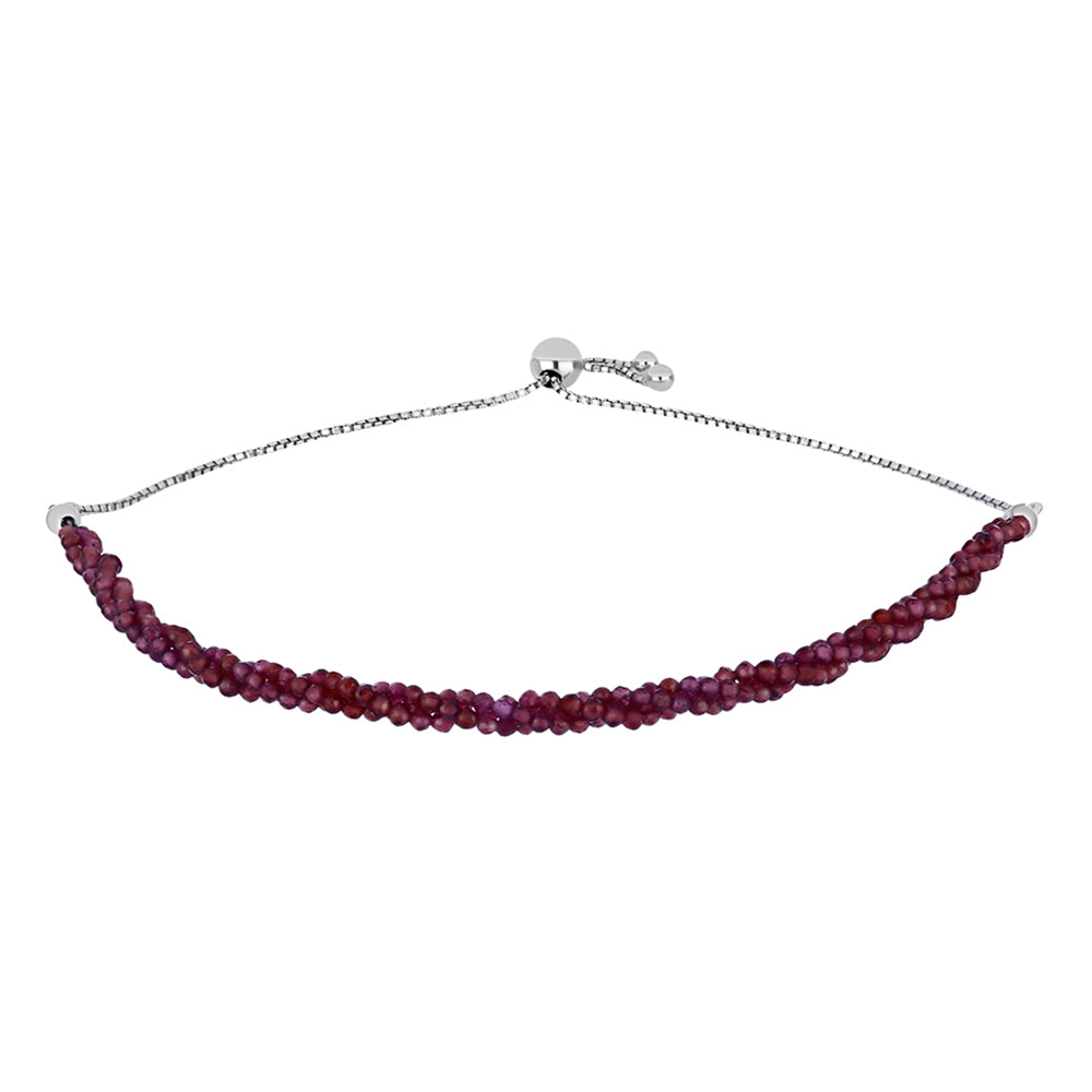 Silberarmband mit Barton Granat