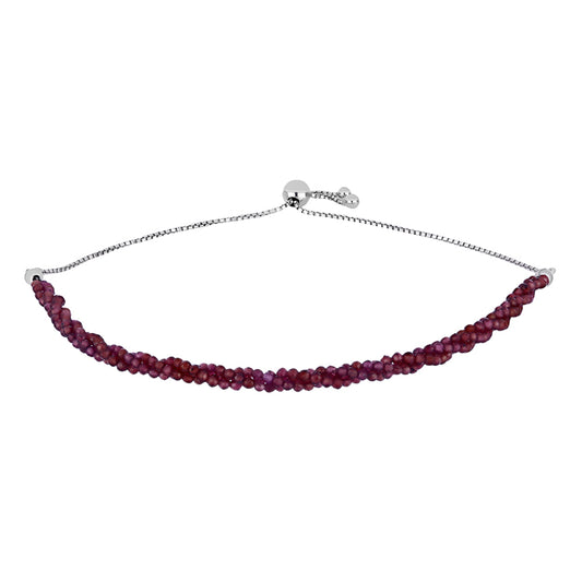 Silberarmband mit Barton Granat