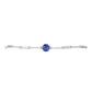 Silberarmband mit Tansanit