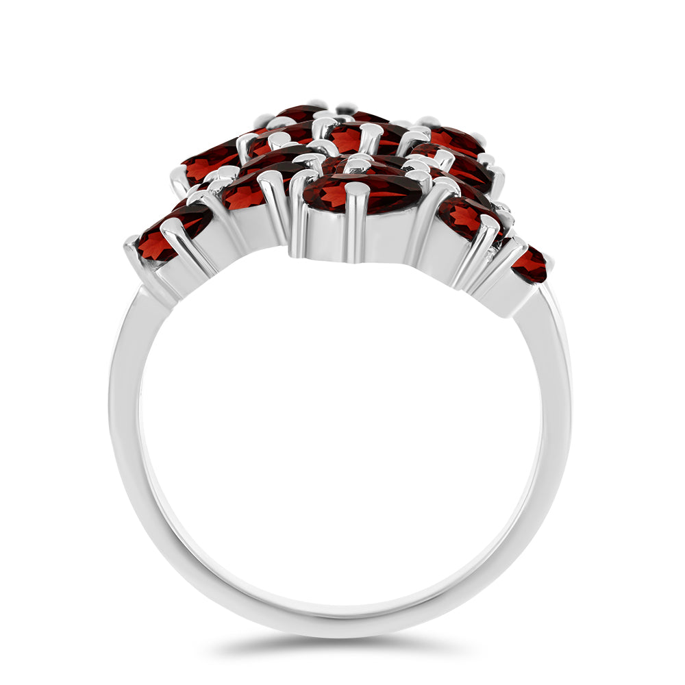 Silberring mit Barton Granat