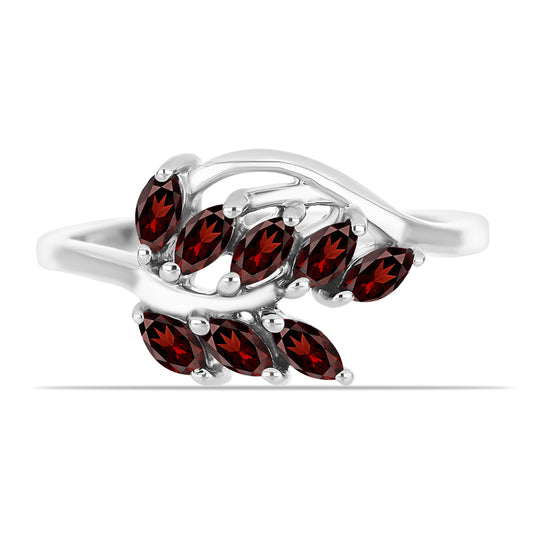 Silberring mit Barton Granat