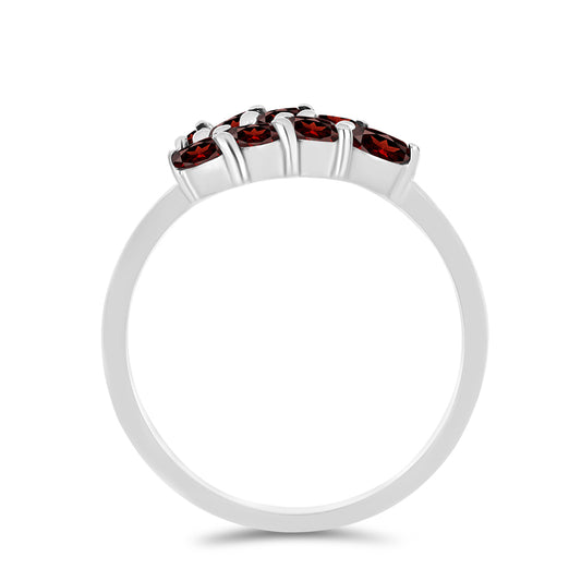 Silberring mit Barton Granat