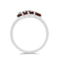 Silberring mit Barton Granat