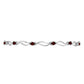 Silberarmband mit Barton Granat