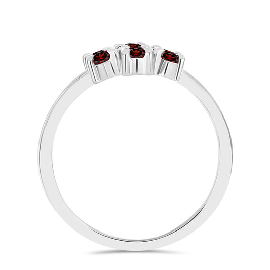 Silberring mit Barton Granat