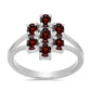 Silberring mit Barton Granat