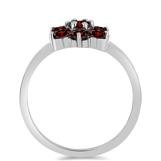 Silberring mit Barton Granat
