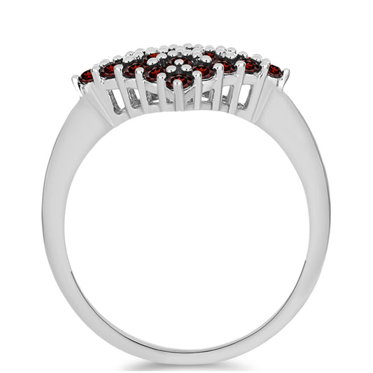 Silberring mit Barton Granat