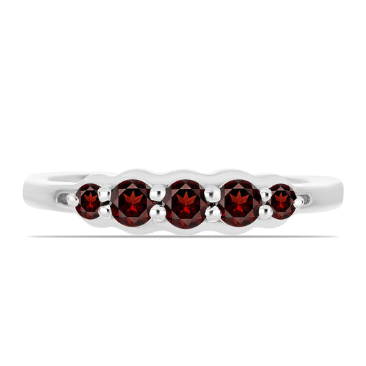 Silberring mit Barton Granat