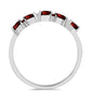 Silberring mit Barton Granat