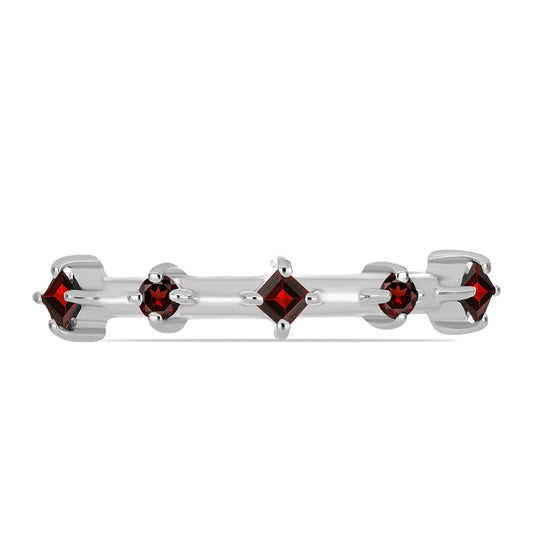 Silberring mit Barton Granat