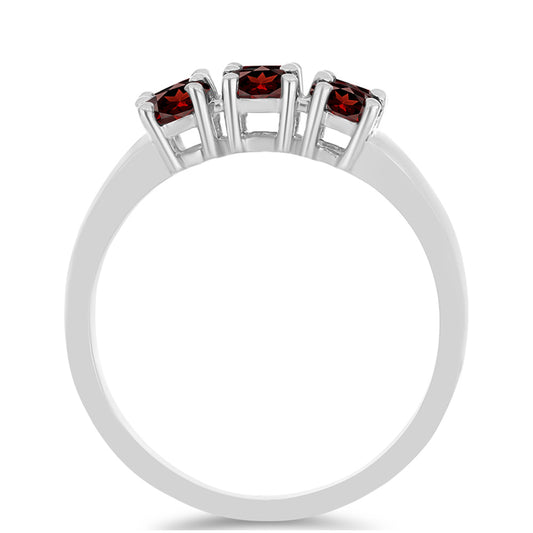 Silberring mit Barton Granat
