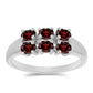 Silberring mit Barton Granat