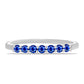 Silberring mit australischem blauem Saphir