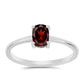 Silberring mit Barton Granat