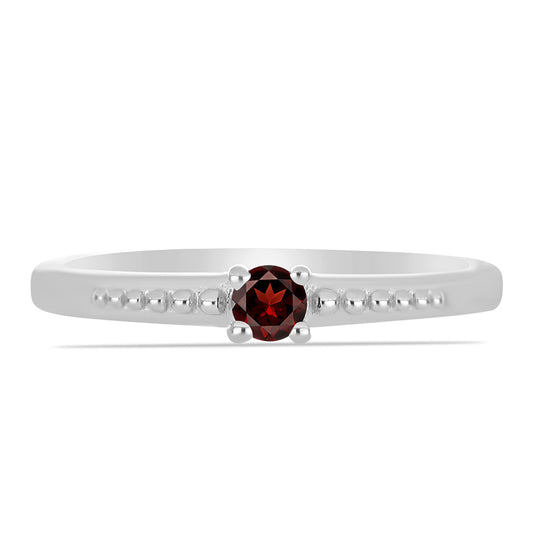 Silberring mit Barton Granat