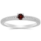 Silberring mit Barton Granat