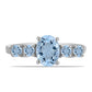 Silberring mit Aquamarin aus Embu County
