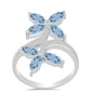 Silberring mit Aquamarin aus Embu County