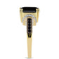 Goldplattierter Silberring mit schwarzem Onyx