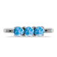 Silberring mit Larimar aus Barahona