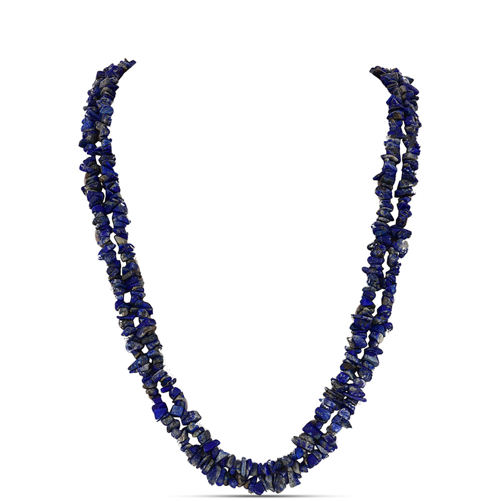 Schmuckgarnitur aus Nugget mit Lapislazuli 3 