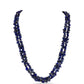 Schmuckgarnitur aus Nugget mit Lapislazuli